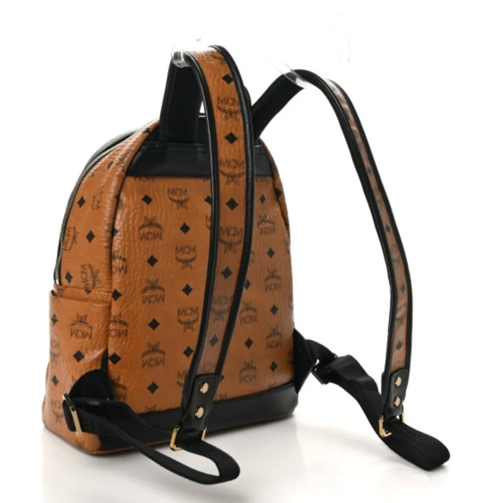 MCM Visetos Small Stark Backpack - Picture 3 of 10
